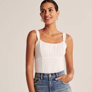 Ruched Cami Bodysuit